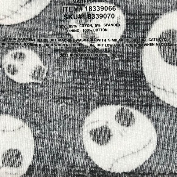 NWT TORRID Boyshort Pantie Sz 4X Disney Nightmare Before Christmas - Picture 3 of 4